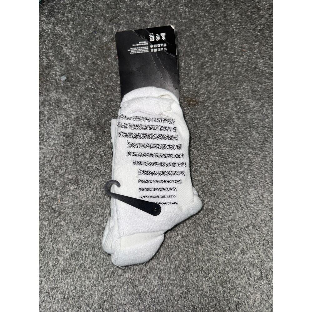 Nike NBA basketball crew socks in white size xl - NEW